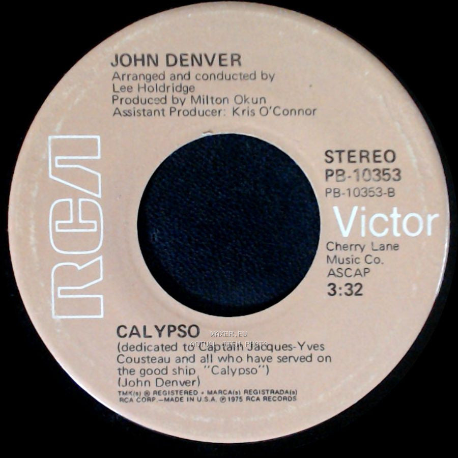 John Denver - I'm Sorry / Calypso side B