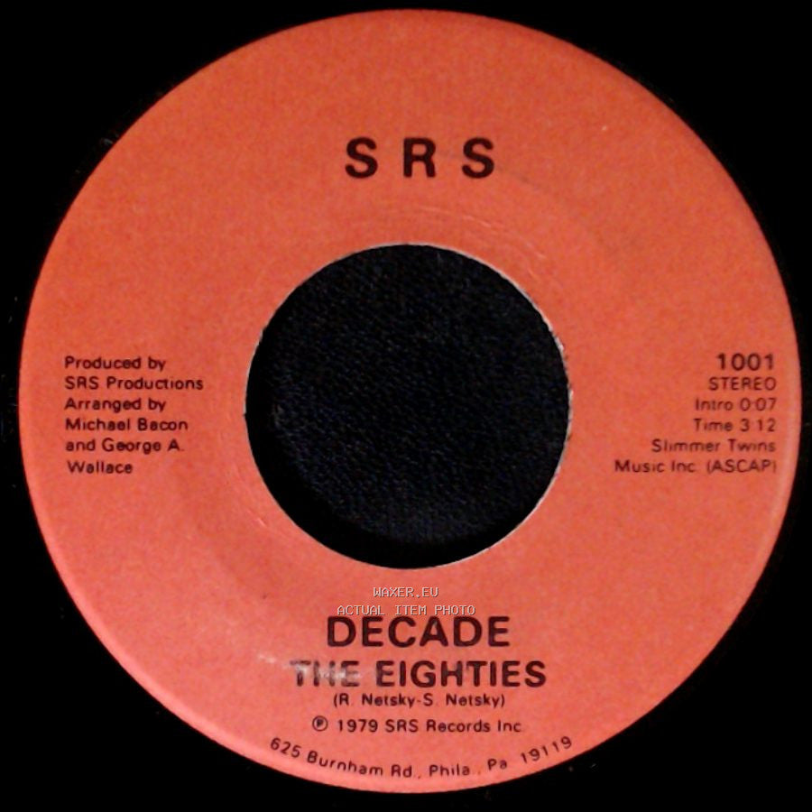 Decade - The Eighties / How To Make A Woman Disappear side A
