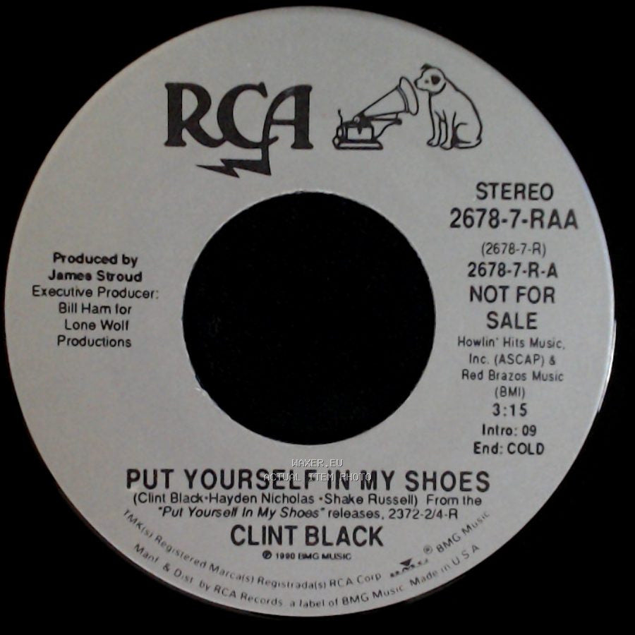 Clint Black - Put Yourself In My Shoes / Put Yourself In My Shoes side A