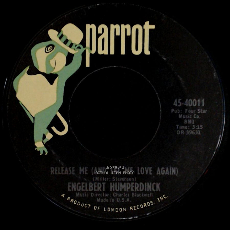 Engelbert Humperdinck - Release Me (And Let Me Love Again) / Ten Guitars side A
