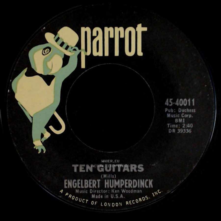 Engelbert Humperdinck - Release Me (And Let Me Love Again) / Ten Guitars side B