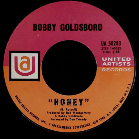 Bobby Goldsboro - Honey / Danny side A