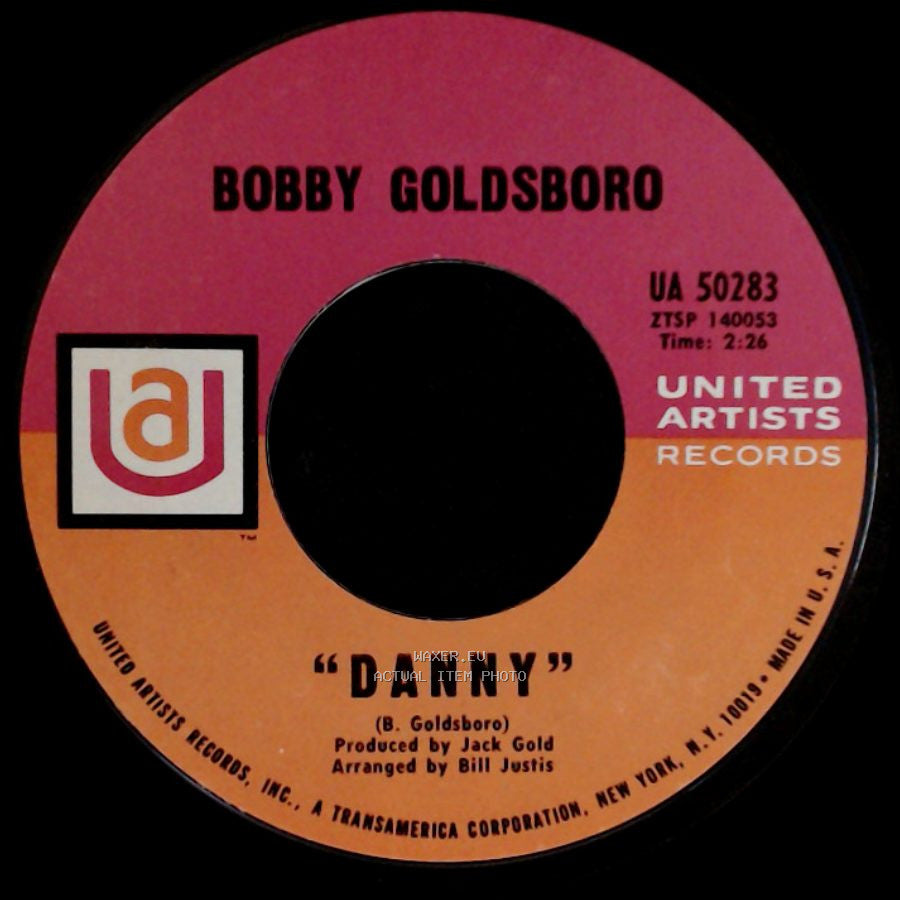 Bobby Goldsboro - Honey / Danny side B