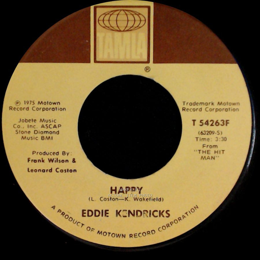 Eddie Kendricks - Happy / Deep And Quiet Love side A