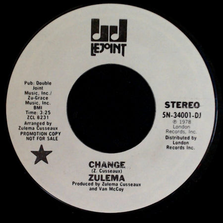 Zulema - Change / Change side A
