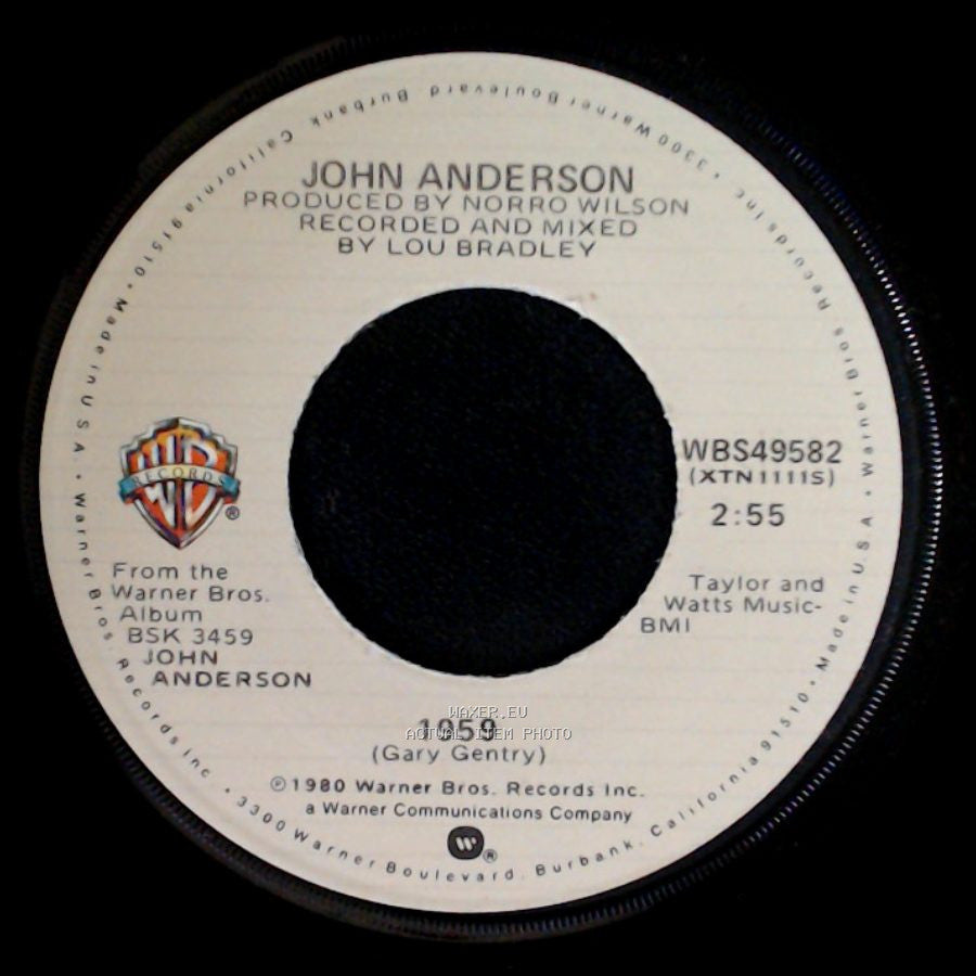 John Anderson - It Looks Like The Party Is Over / 1959 side B