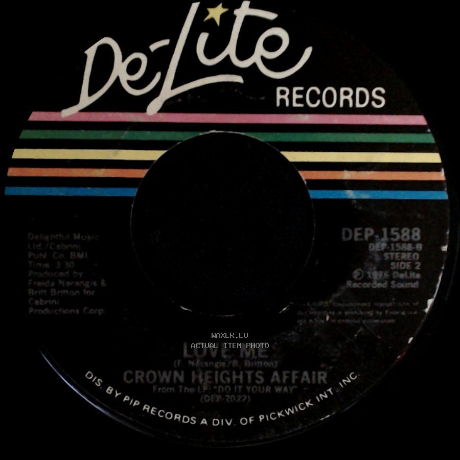 Crown Heights Affair - Dancin’ / Love Me side B