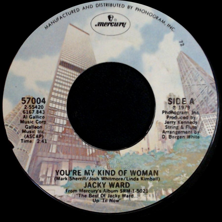 Jacky Ward - You're My Kind Of Woman / Rainbow side A