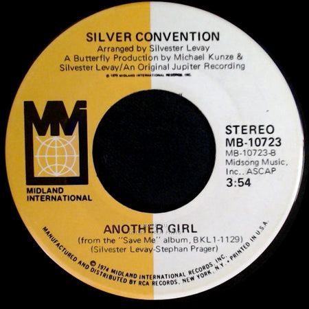 Silver Convention - No, No, Joe / Another Girl side B