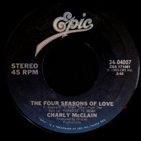 Charly Mcclain / Charly Mcclain And Mickey Gilley - The Four Seasons Of Love / Paradise Tonight side A