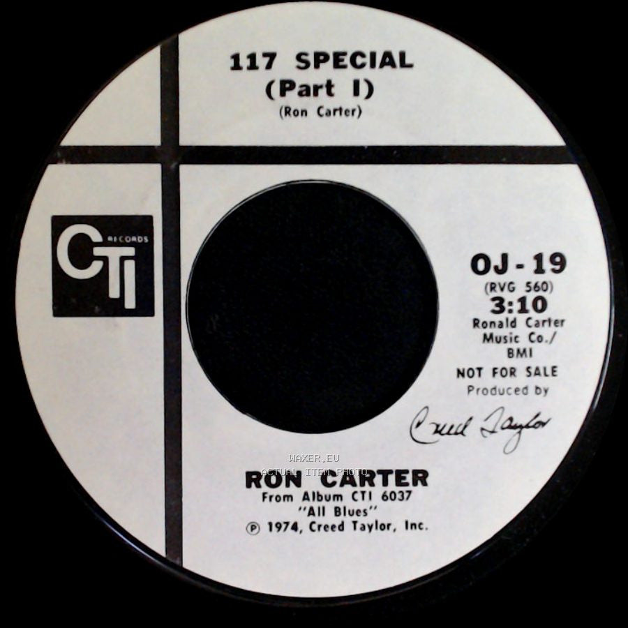 Ron Carter - 117 Special (Part I) / 117 Special (Part I) side B