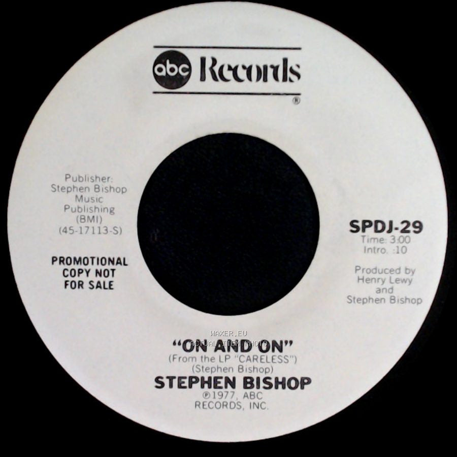 Stephen Bishop - On And On / Save It For A Rainy Day side A