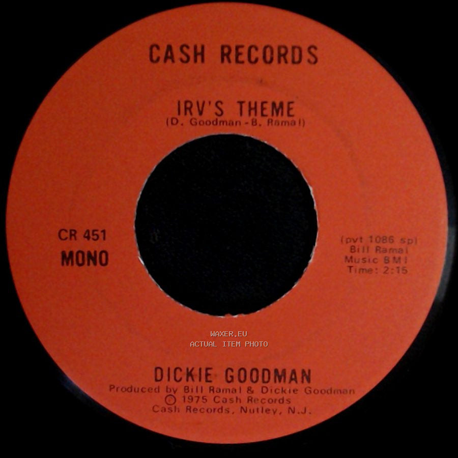 Dickie Goodman - Irv's Theme / Mr. Jaws side A