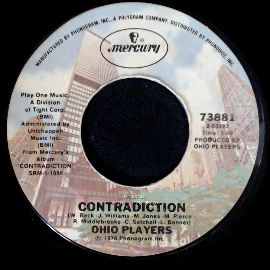 Ohio Players - Contradiction / Feel The Beat (Everybody Disco) side A