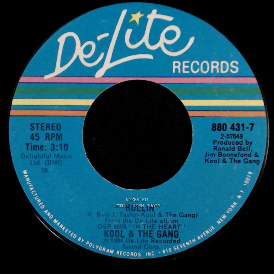 Kool & The Gang - Rollin' / Misled side A