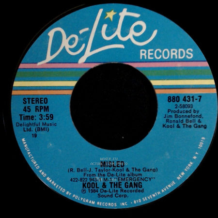 Kool & The Gang - Rollin' / Misled side B