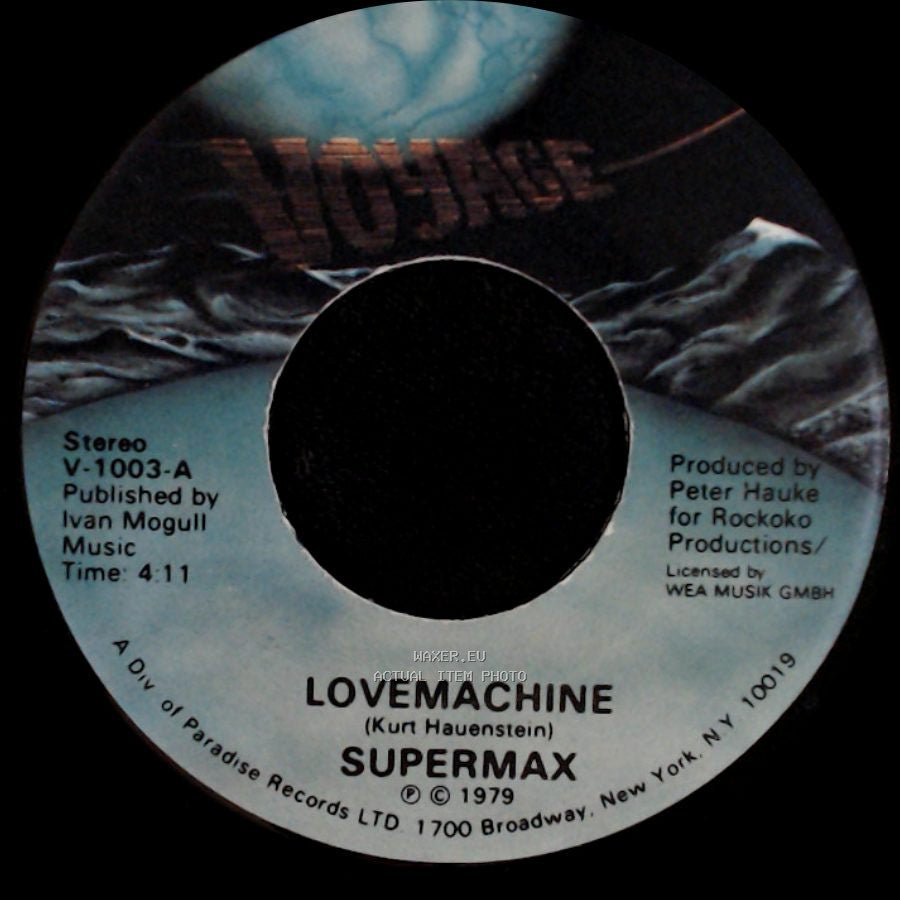 Supermax - Push Push (Sexy Chocolate Girl) / Lovemachine side B