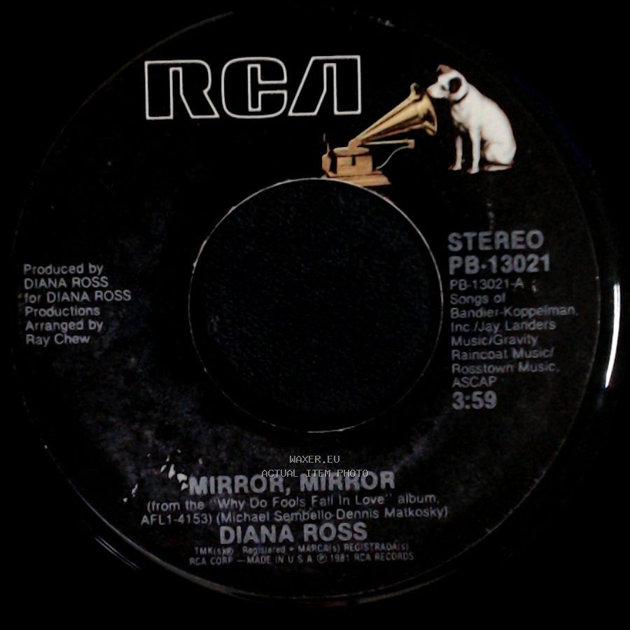 Diana Ross - Mirror, Mirror / Sweet Nothings side A
