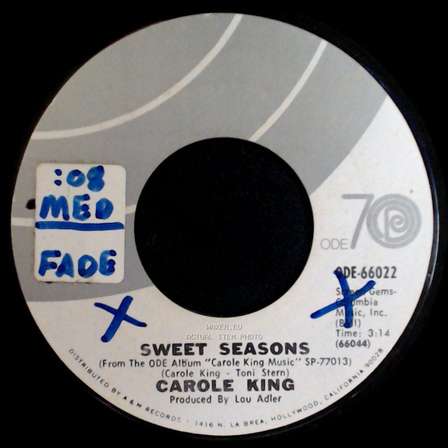 Carole King - Pocket Money / Sweet Seasons side B