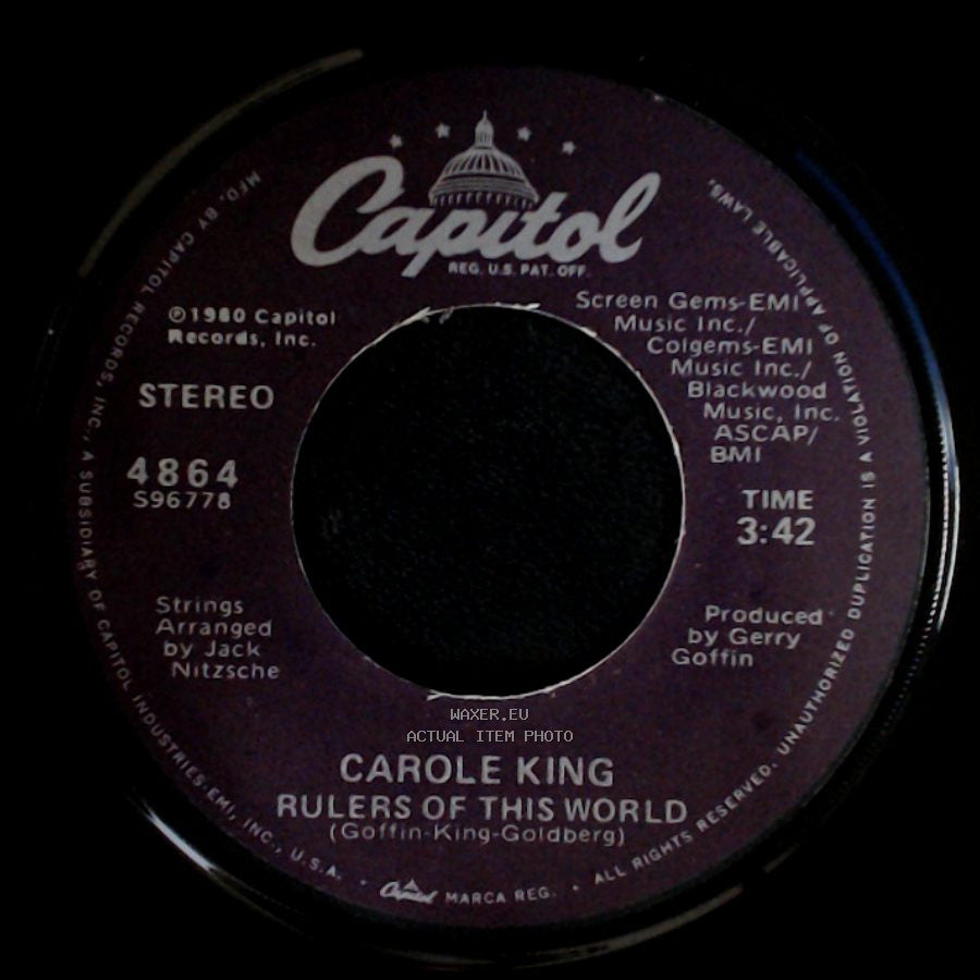 Carole King - Rulers Of This World / One Fine Day side A