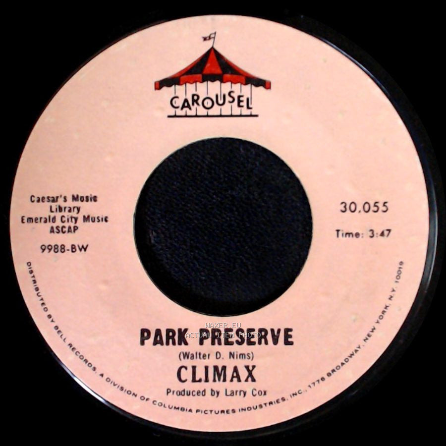 Climax - Park Preserve / Precious And Few side A