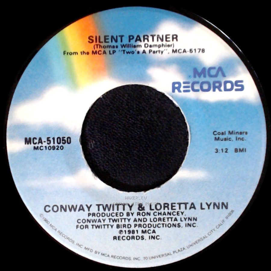 Conway Twitty & Loretta Lynn - Silent Partner / Lovin' What Your Lovin' Does To Me side A