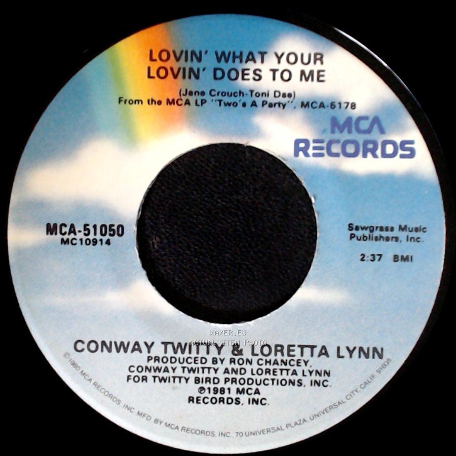 Conway Twitty & Loretta Lynn - Silent Partner / Lovin' What Your Lovin' Does To Me side B
