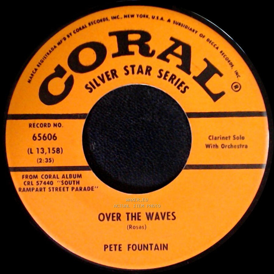 Pete Fountain - Fountain In The Rain / Over The Waves side B