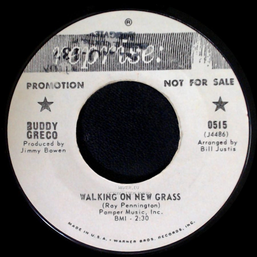 Buddy Greco - What Am I / Walking On New Grass side B