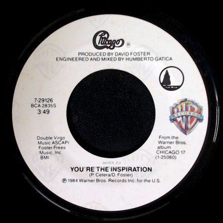 Chicago - You're The Inspiration / Once In A Lifetime side A