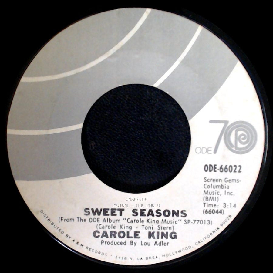 Carole King - Pocket Money / Sweet Seasons side B