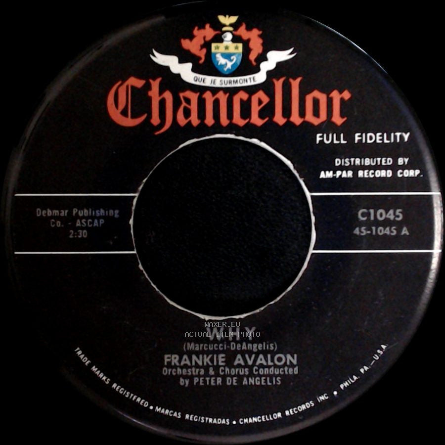 Frankie Avalon - Why / Swingin' On A Rainbow side A