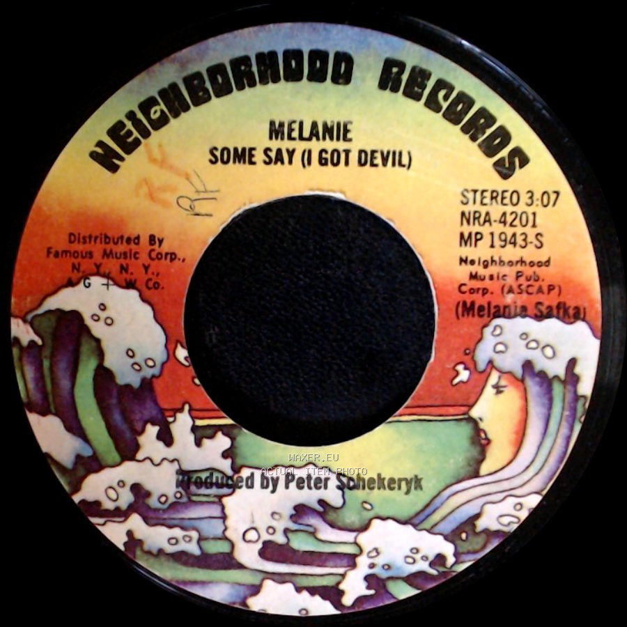 Melanie - Some Say (I Got Devil) / Brand New Key side A