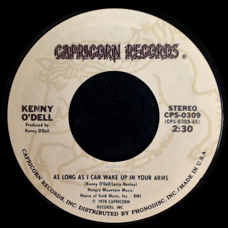 Kenny O'dell - As Long As I Can Wake Up In Your Arms / Soulful Woman side A