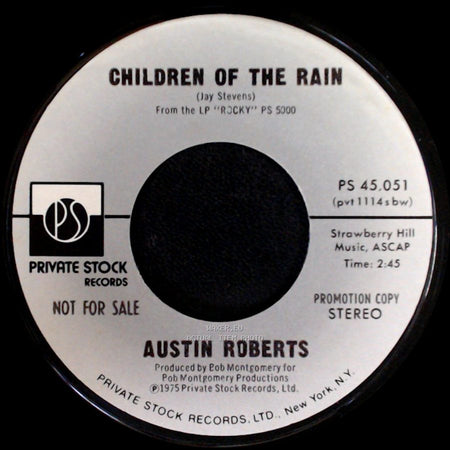 Austin Roberts - Children Of The Rain / Children Of The Rain side B