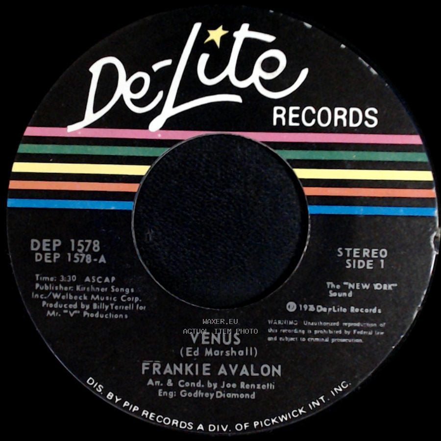 Frankie Avalon - Venus / Venus side A