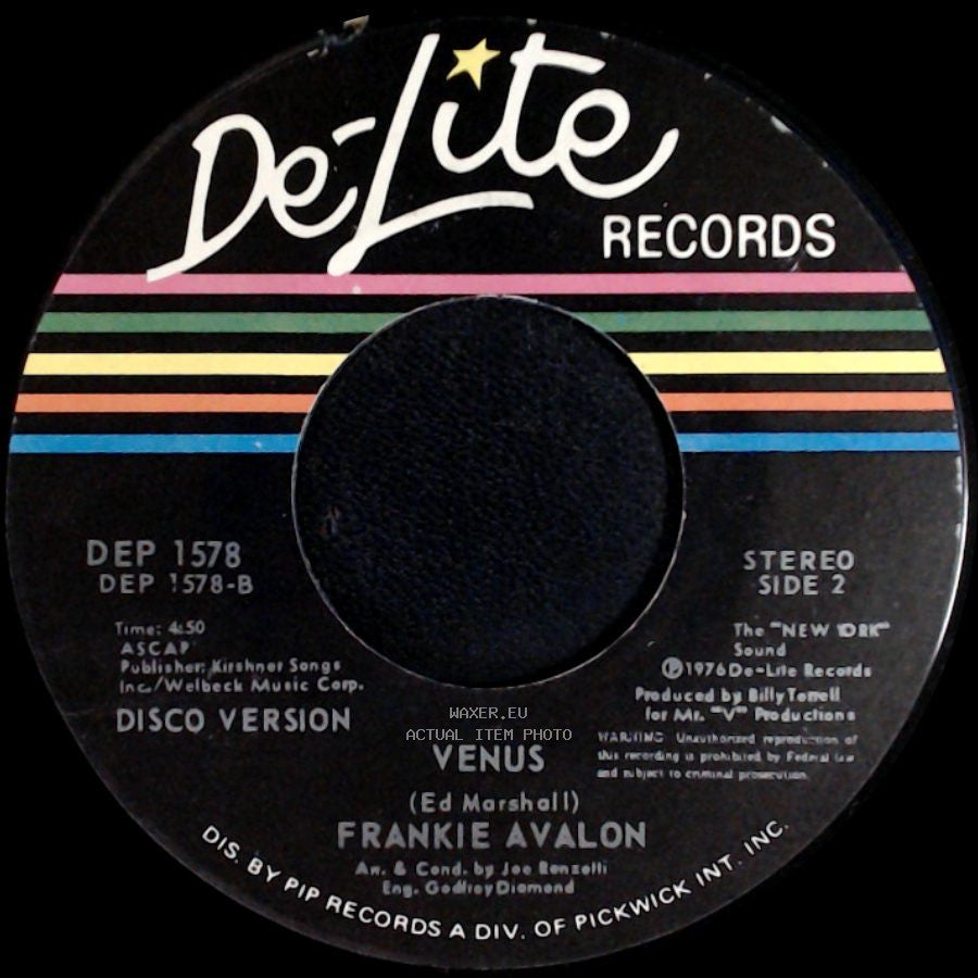 Frankie Avalon - Venus / Venus side B
