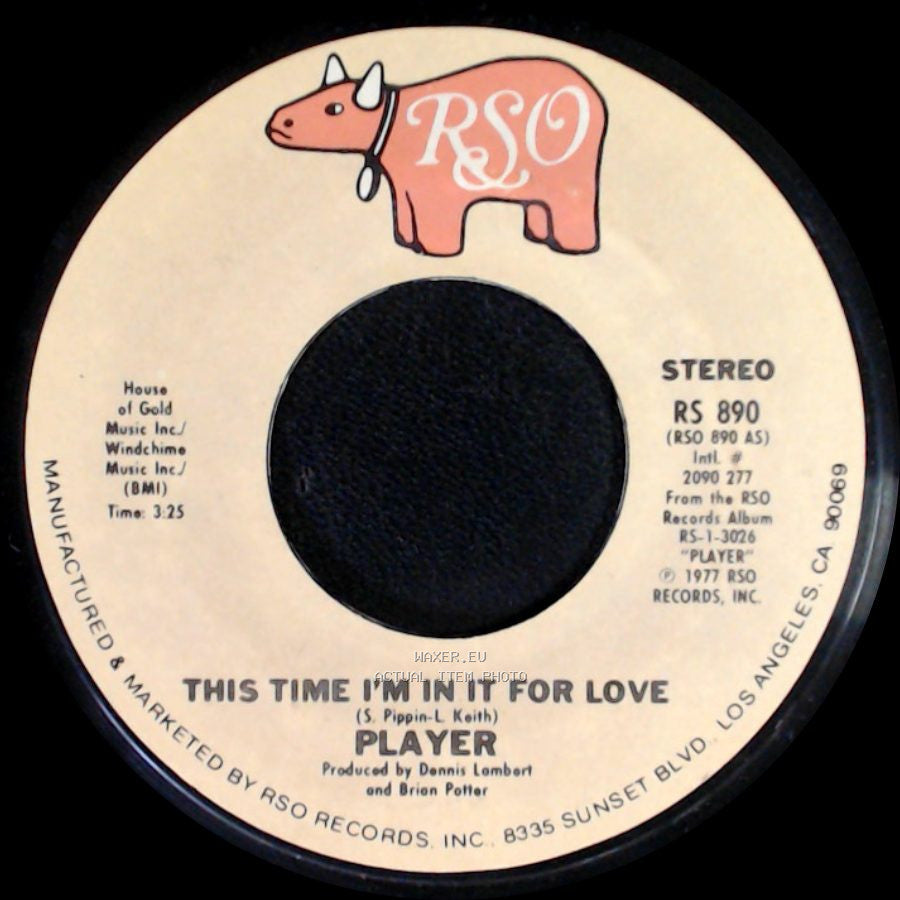 Player - Every Which Way / This Time I'm In It For Love side A