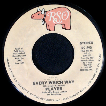 Player - Every Which Way / This Time I'm In It For Love side B