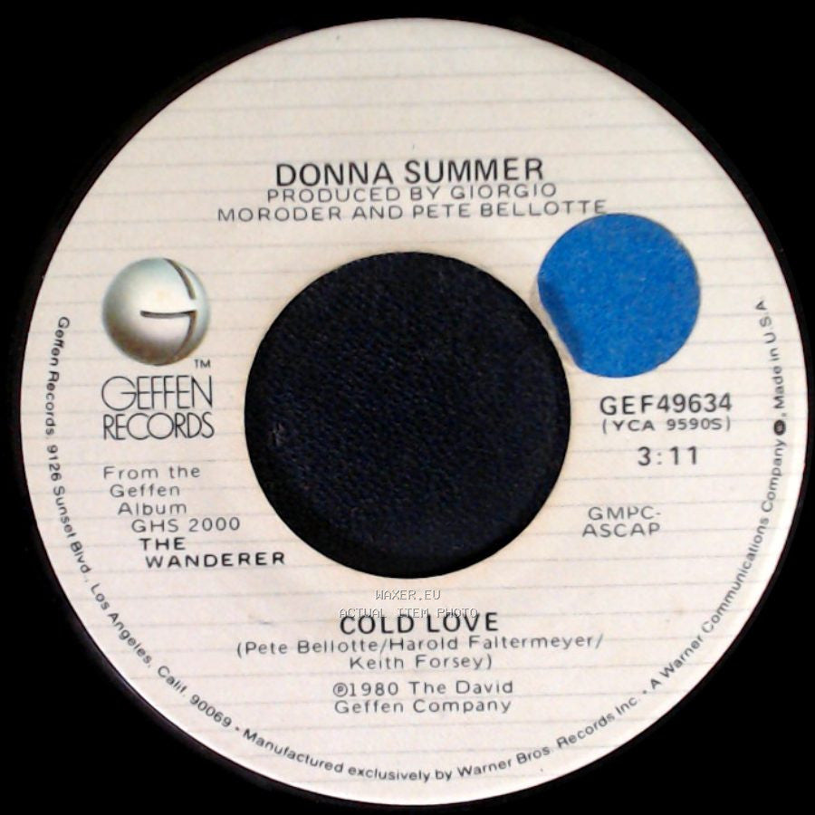 Donna Summer - Cold Love / Grand Illusion side A