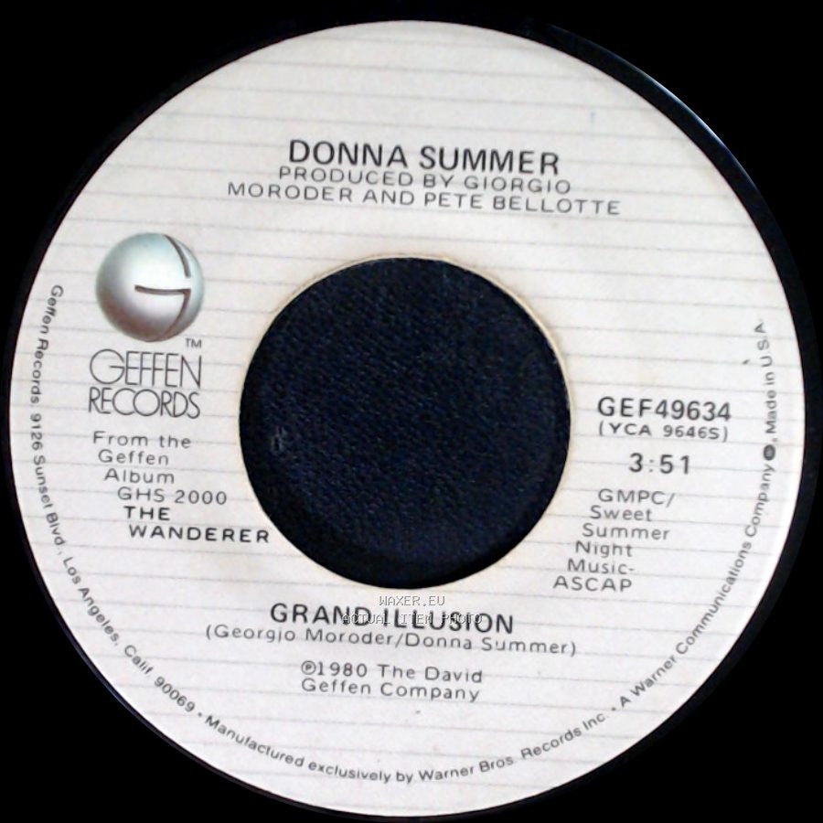 Donna Summer - Cold Love / Grand Illusion side B