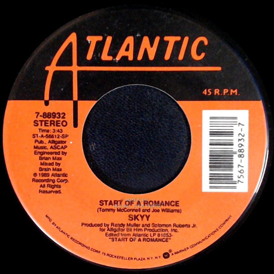 Skyy - Sunshine / Start Of A Romance side B
