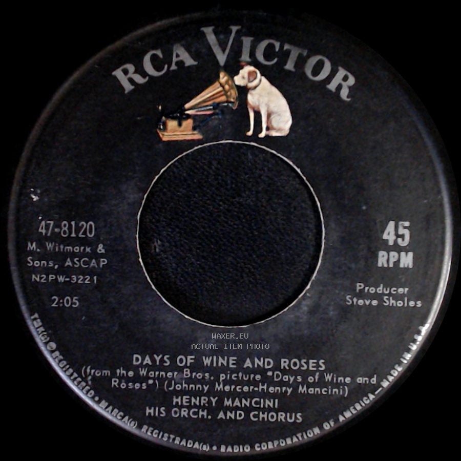 Henry Mancini And His Orchestra / Henry Mancini His Orch. And Chorus - Seventy Six Trombones / Days Of Wine And Roses side B