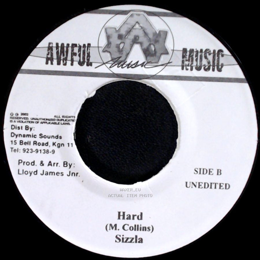 Sizzla - Hard / Hard side B