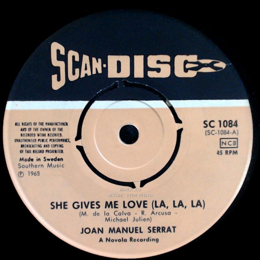 Joan Manuel Serrat - El Titiritero / She Gives Me Love (La, La, La) side B