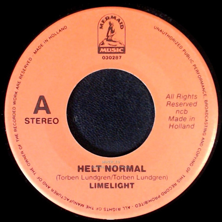 Limelight - Chinatown / Helt Normal side B