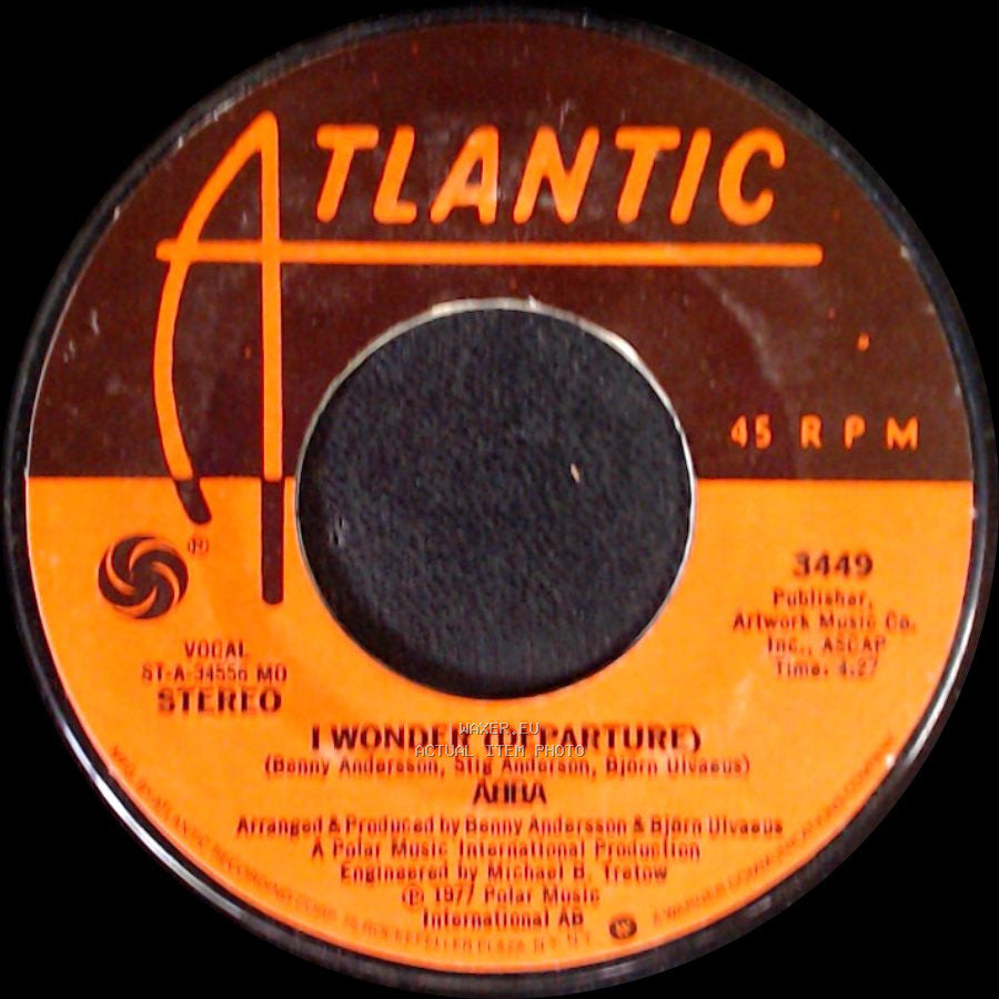 Abba - I Wonder (Departure) / The Name Of The Game side A