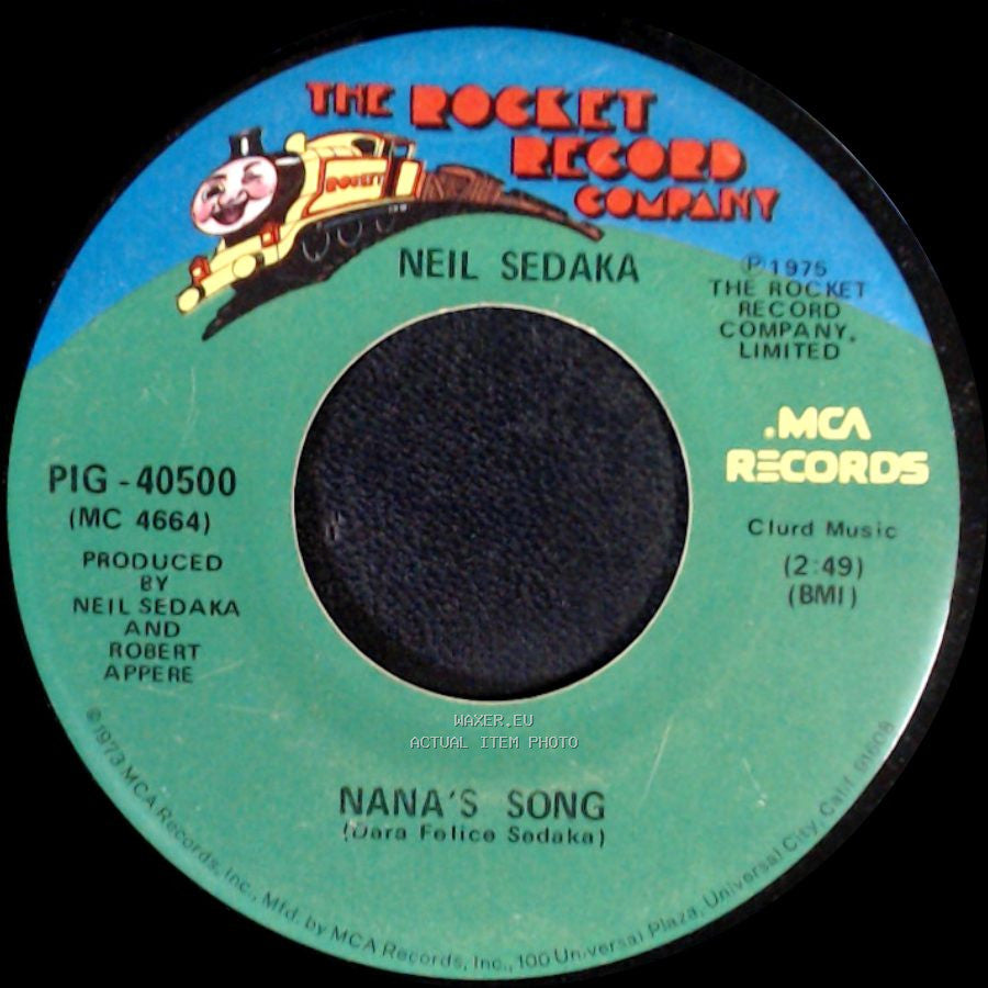 Neil Sedaka - Nana's Song / Breaking Up Is Hard To Do side A