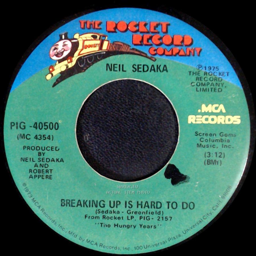Neil Sedaka - Nana's Song / Breaking Up Is Hard To Do side B