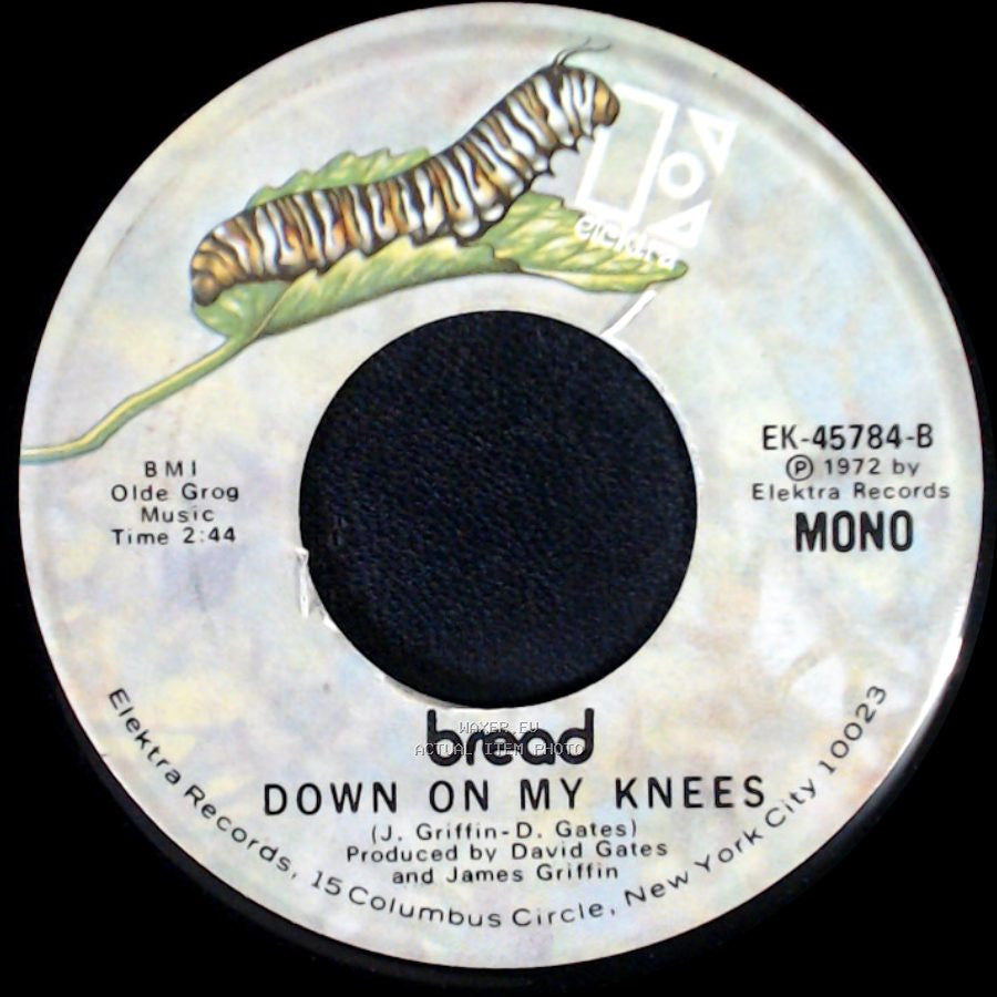 Bread - Diary / Down On My Knees side B